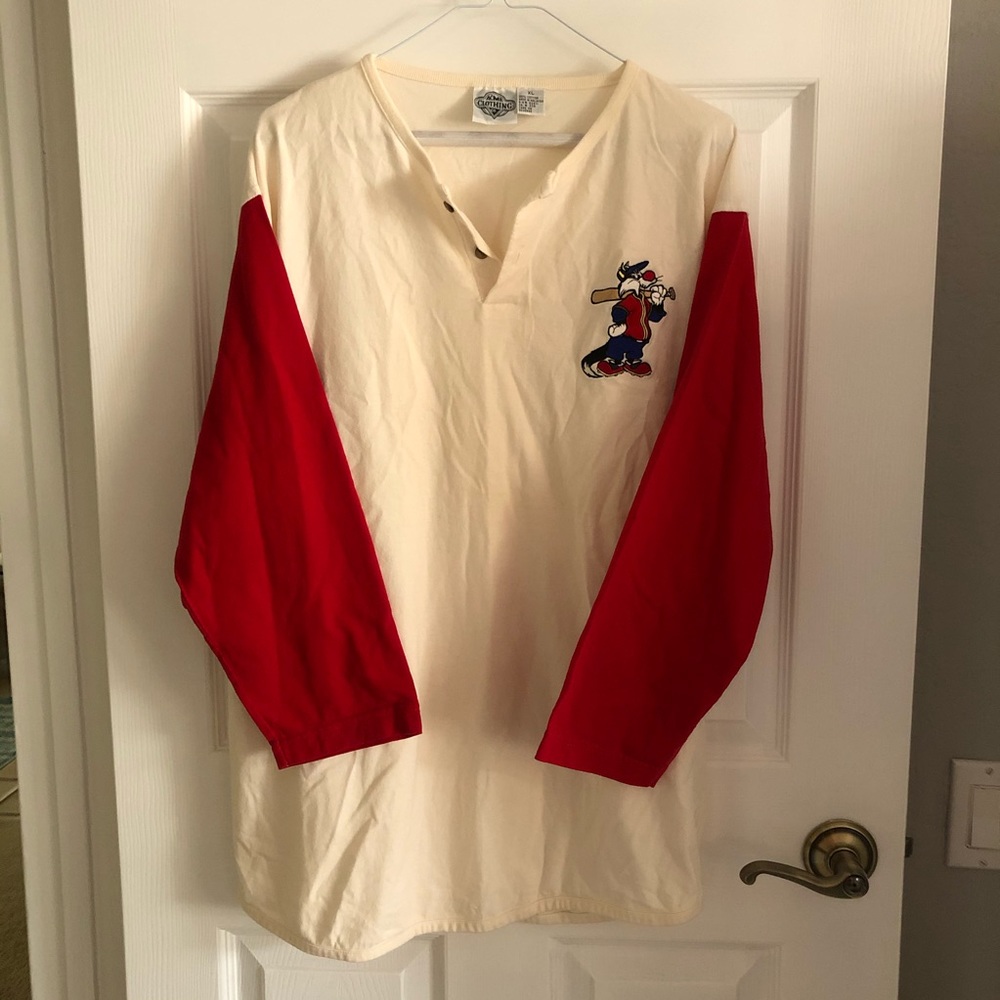 VINTAGE Loony Toons Baseball Tee